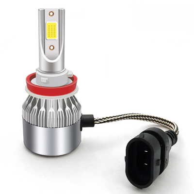 36V Auto Led Headlight Bulbs H7 H3 H4 H11 C6  30000 Hours Lifespan