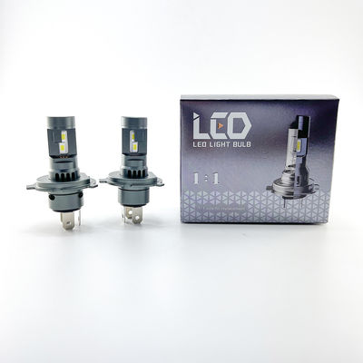 Chùm sáng cao H1 H4 H13 Bóng đèn LED ô tô 12V Trắng Đèn pha LED 72W chống thấm nước