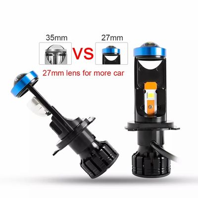 Bán buôn H4 Mini Bi Led Lens Projector Auto Car Led Headlight Bulbs 40W